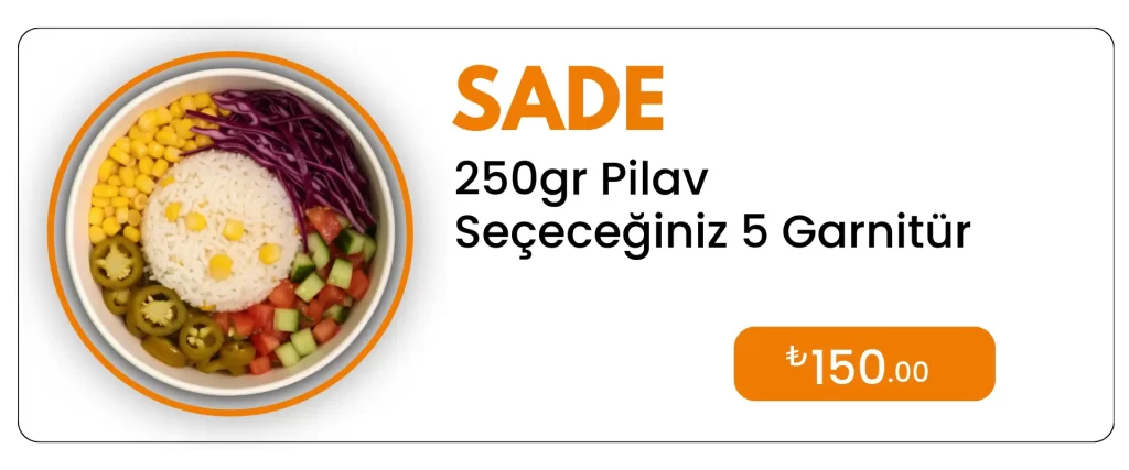kova pilav sade